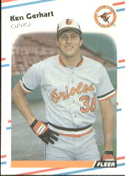 1988 Fleer Baseball Cards      559     Ken Gerhart